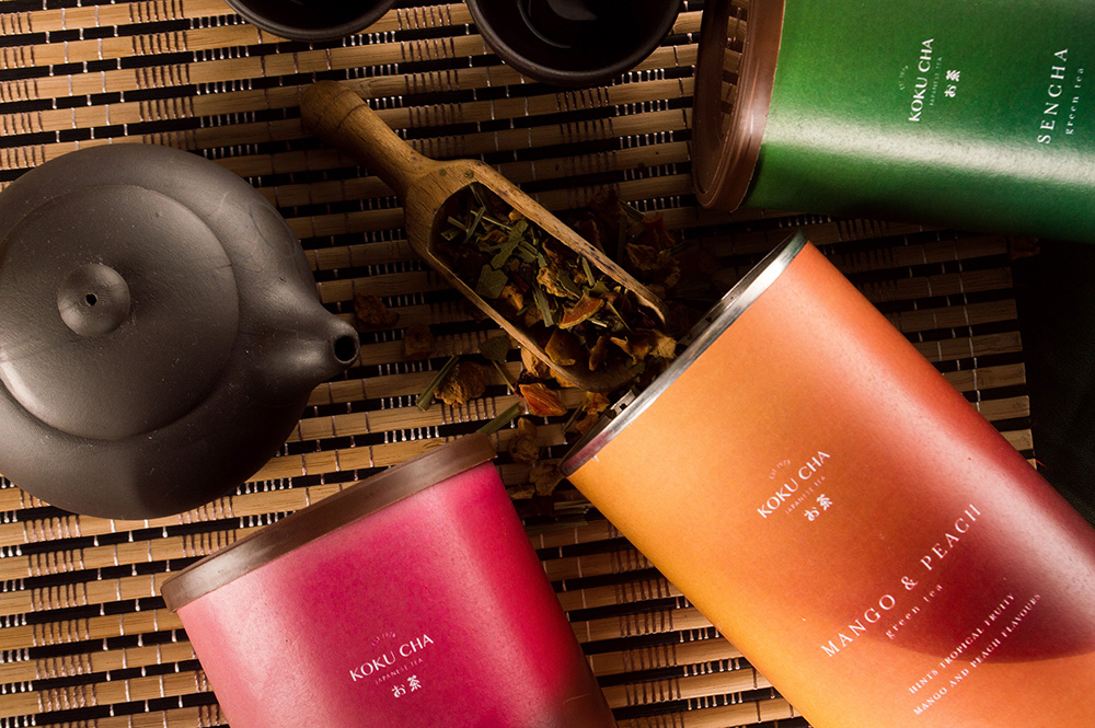 日本茶品牌Koku cha礼盒包装设计16设计网精选