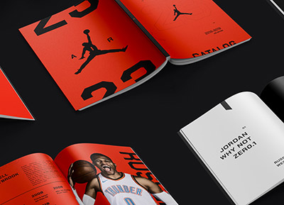 Jordan乔丹运动目录画册设计16设计网精选