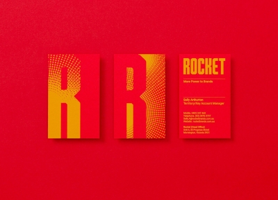 销售代理机构Rocket品牌形象设计16图库网精选