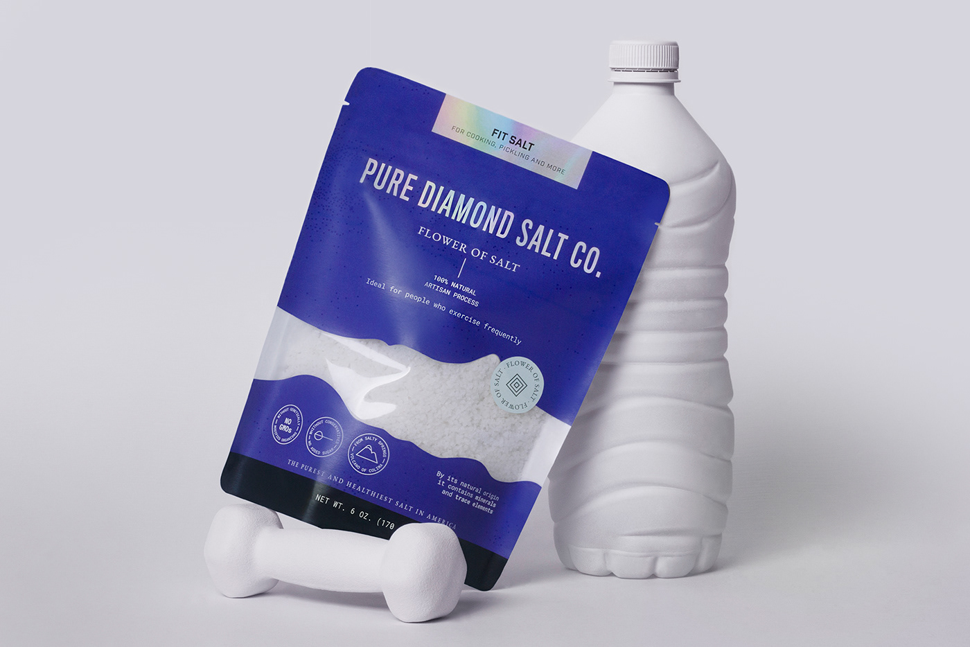 Pure Diamond Salt Co盐品牌包装设计