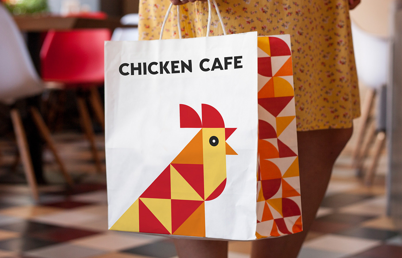 Chicken Cafe炸鸡快餐品牌形象设计