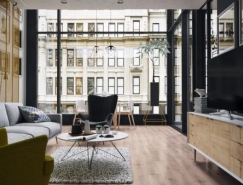 3个时尚现代的阁楼公寓设计普贤居素材网精选