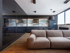 基辅76平方米时尚精致的现代公寓设计素材中国网精选