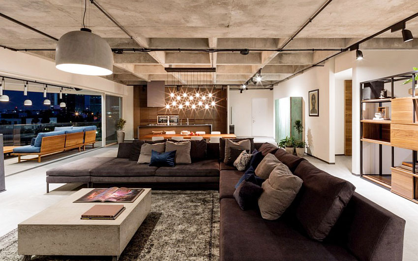 墨西哥工业风格LOFT公寓设计