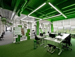 VINTED 4TH自由开放的办公空间设计普贤居素材网精选