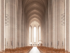 神圣的现代主义教堂空间设计普贤居素材网精选