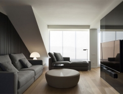 简约美丽的152平复式公寓设计素材中国网精选