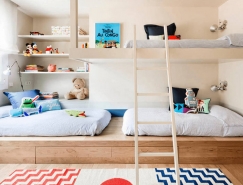 10个双层床儿童房装修设计普贤居素材网精选
