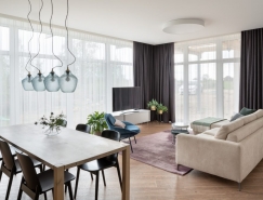 立陶宛133平优雅简约风格公寓16设计网精选
