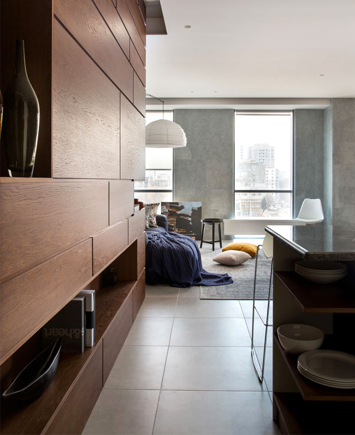 温暖的色彩和精细的质感：乌克兰现代公寓装修设计