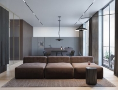 3个极简风格公寓设计普贤居素材网精选