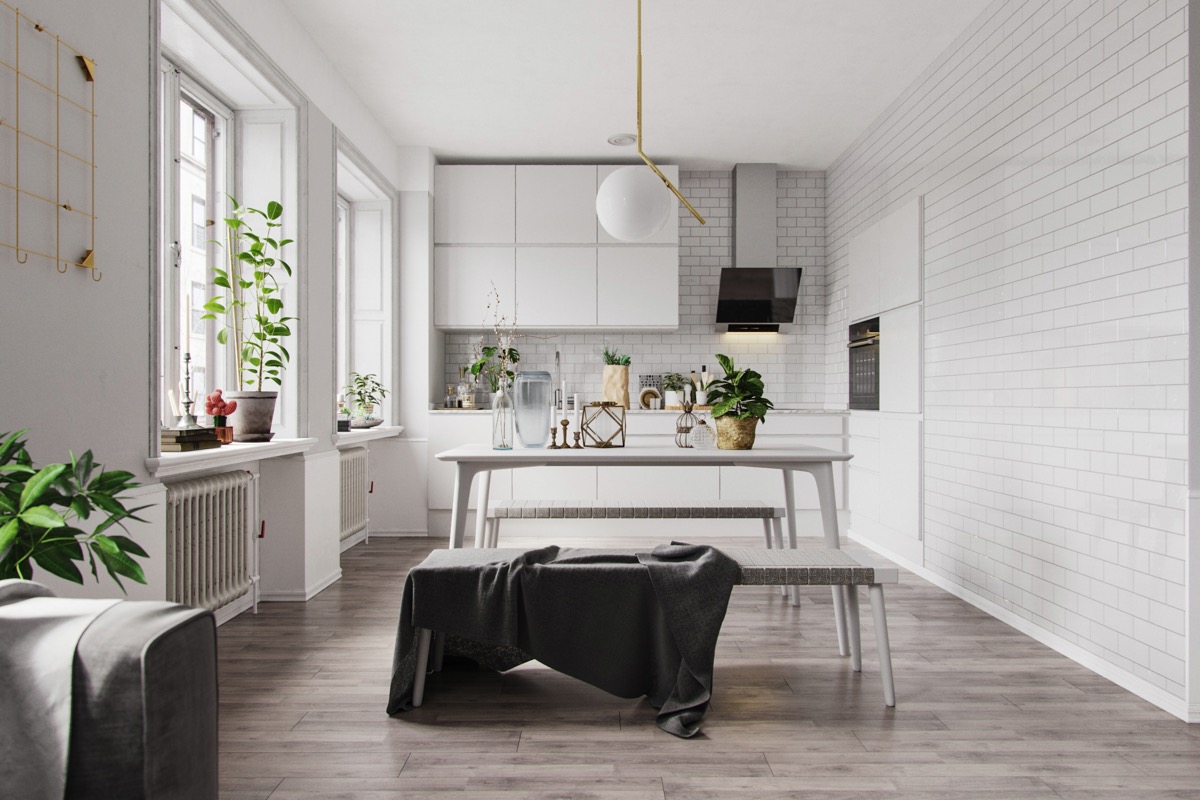 5个清新时尚的斯堪的纳维亚风格家居装修设计