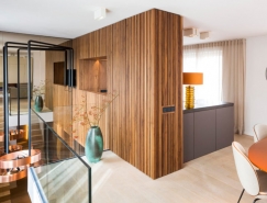 慕尼黑现代豪华的复式公寓设计普贤居素材网精选