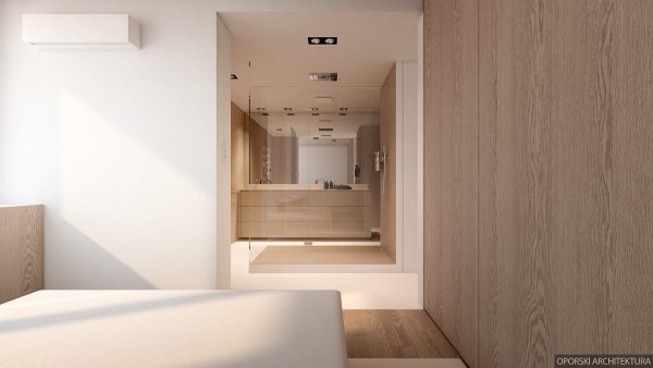 2个简约浅木色现代公寓装修设计