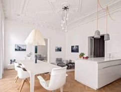 优雅纯白公寓装修设计16设计网精选