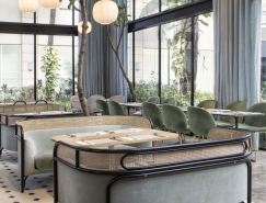 优雅的Harlan + Holden Glasshouse咖啡厅设计普贤居素材网精选