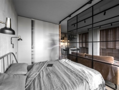 46平米工业风格小公寓设计普贤居素材网精选