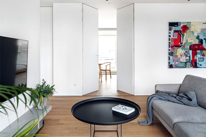 简约与艺术现代主义气息的公寓设计