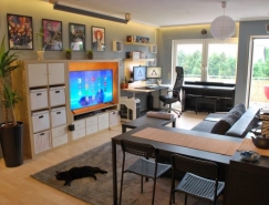 4个漂亮的一居室小公寓设计素材中国网精选