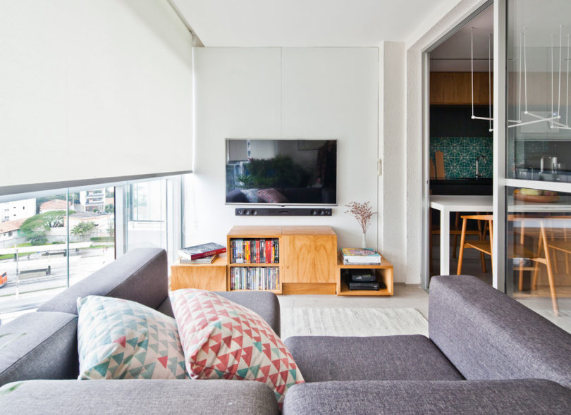 灵活的折叠空间：圣保罗现代公寓设计
