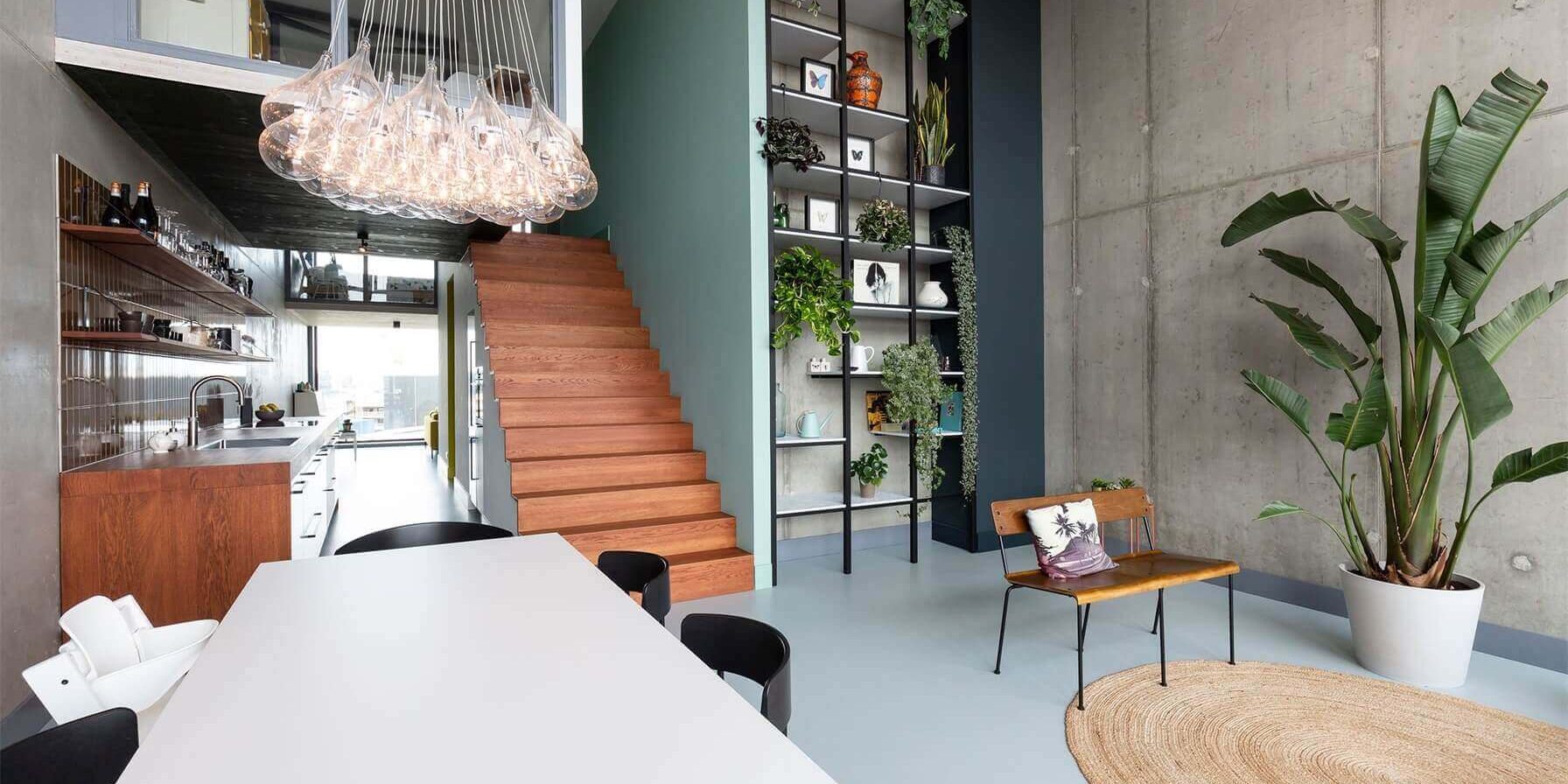 阿姆斯特丹的现代阁楼空间设计