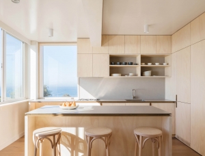 自然原木色！悉尼65平极简公寓改造设计16设计网精选