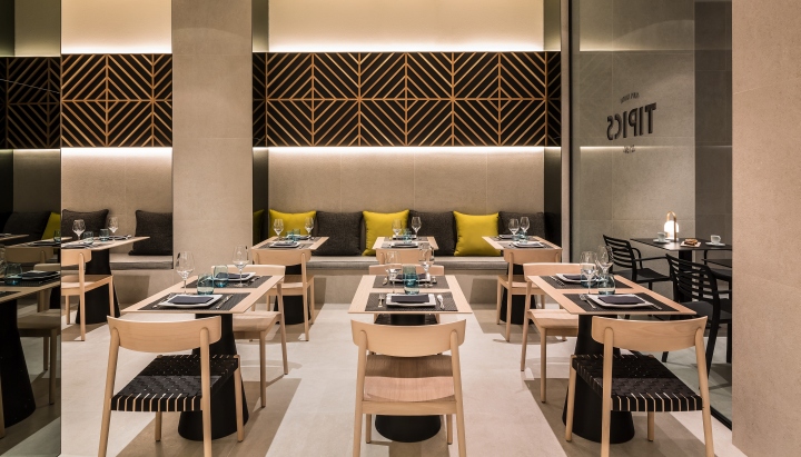 西班牙TIPICS时尚餐厅空间设计