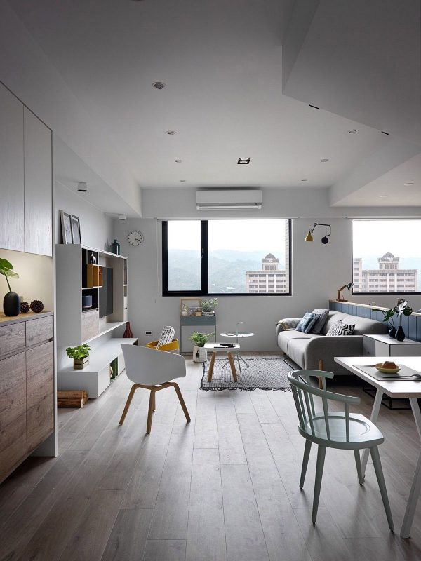 散发别致舒适感觉的北欧风格公寓设计