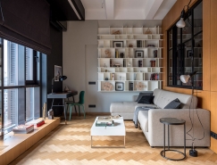 莫斯科工业特色的52平米小公寓设计普贤居素材网精选