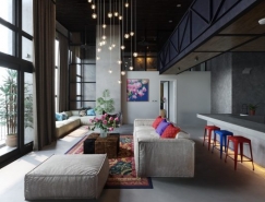 50个现代客厅设计欣赏普贤居素材网精选