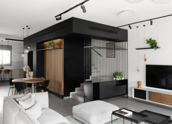 特拉维夫简约风格二层住宅设计素材中国网精选