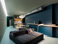 玩转色彩的魅力公寓空间设计普贤居素材网精选