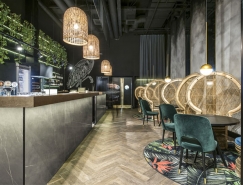 丛林主题风格的Manami餐厅设计素材中国网精选