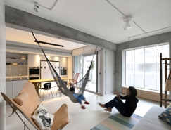 台湾极简风格当代公寓设计素材中国网精选