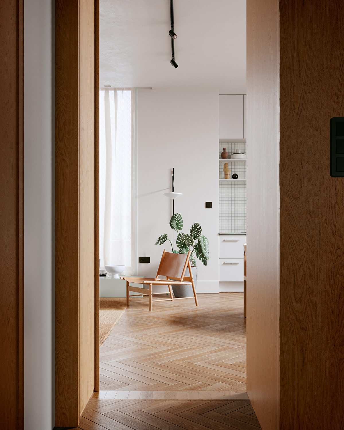 清新绿植+天然木纹！3间舒缓安静的住宅空间