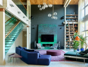 充满了色彩和现代感 夺人眼球的豪华住宅设计16图库网精选
