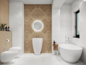 同一浴室空间 21种不同设计风格16图库网精选