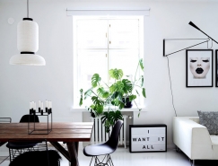 赫尔辛基干净、纯白的极简风格公寓设计普贤居素材网精选