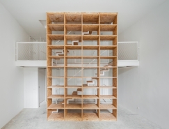 葡萄牙艺术家的极简风格公寓设计普贤居素材网精选
