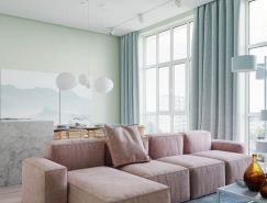 3个柔和色彩搭配的家居装修设计素材中国网精选