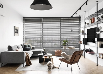 特拉维夫100平温暖舒适的现代住宅16设计网精选