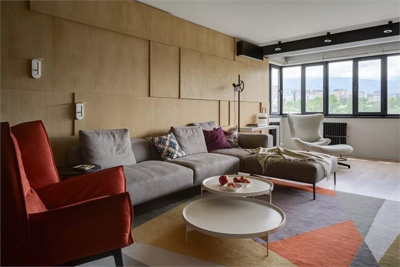 富有生活感的空间 阿拉木图公寓设计