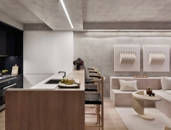 纽约64㎡混凝土公寓设计素材中国网精选
