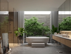50个奢华豪宅浴室装修设计素材中国网精选