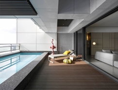 台湾淡水简约风格豪华住宅装修设计16设计网精选