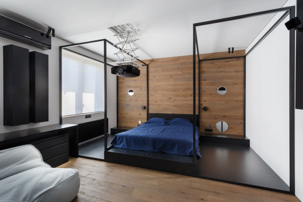 基辅76平方米时尚精致的现代公寓设计