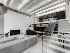 工业极简主义风格的Loft住宅设计16设计网精选