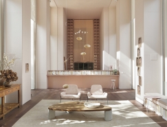 巴西130平米极简主义风格纯净住宅16设计网精选