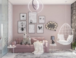 6个粉色系儿童房设计欣赏普贤居素材网精选