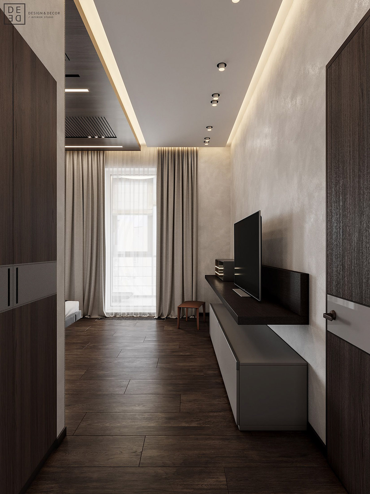 丰富的木质纹理和造型：芬兰海湾豪华公寓设计